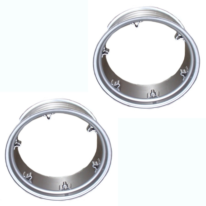 2 11 x 28 Wheel Rims 6 Loop Fits Allis Chalmers WC Early WD 11 28 11-28