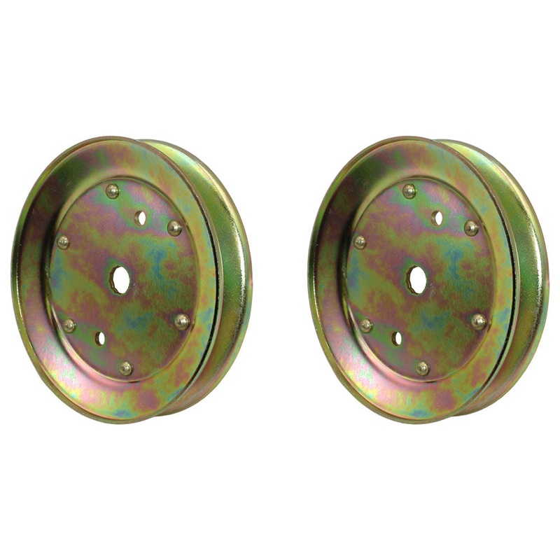 2 Pack Spindle Pulleys Fits Husqvarna 195945 197473 532195945 532197473 (12378)