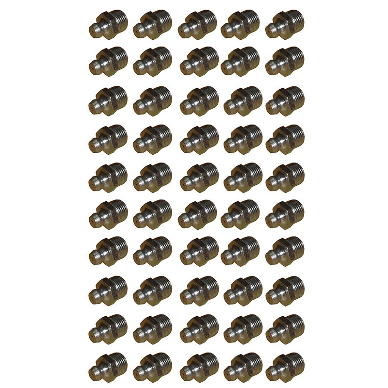 3B8489 3B-8489 (50) Replacement Fittings Grease Fits Caterpillar 972 966