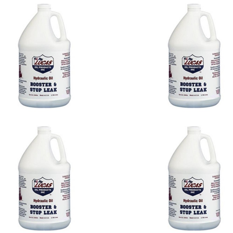 4Pk Hydraulic Oil and Stop Leak 051-527 Fits Lucas Oil 10018