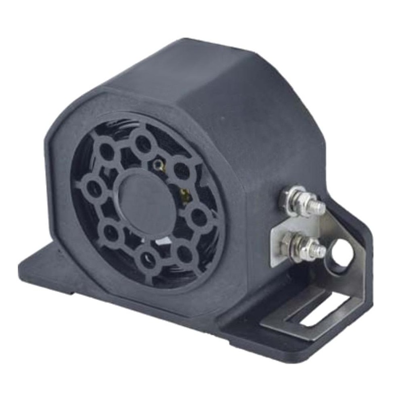 Back-Up Alarm 12-80V 102dB with Universal Mounting Bracket 0.25 Amps