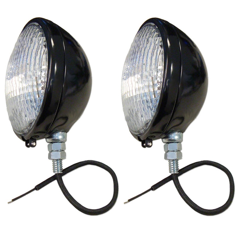 Head Light Pair Fits Allis CHALMERS B C CA 12 Volt