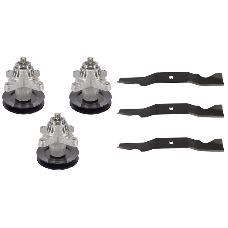 Mower Spindle Kit with Standard Blades fits Columbia GT5025 ZT-L50 ZTL7000