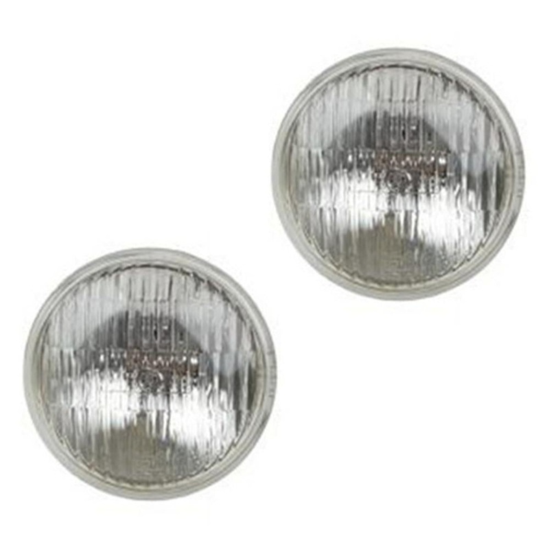 Pair of Halogen Flood Light Sealed Beam Bulbs 4411 for Tractor Fender Light