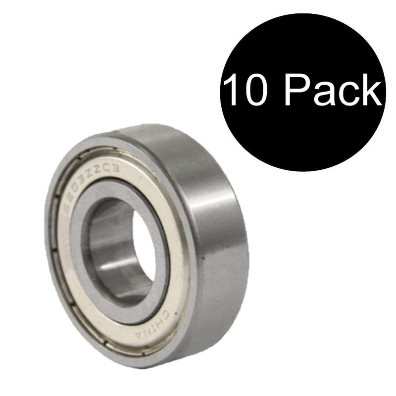 (Qty.10) 6203-2RS Premium Bearings 6203 2RS Seal