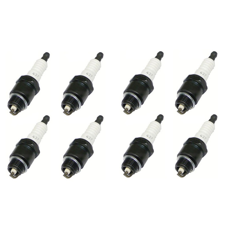 Set of 8 Spark Plugs R45S 437 Fits Ford 2000 4000 900 901 NAA Jubilee