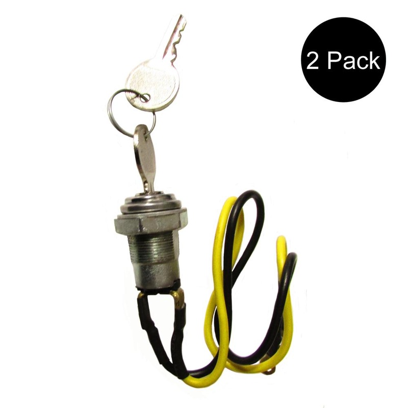 Two (2) 8N3679C Ignition Switch w/ 2 Keys Fits Ford 500 501 600 601 700 701 800