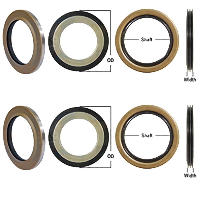 Two Differential Inner Bearing Seals Fits FARMALL IH Fits Cub Lo Boy 38587