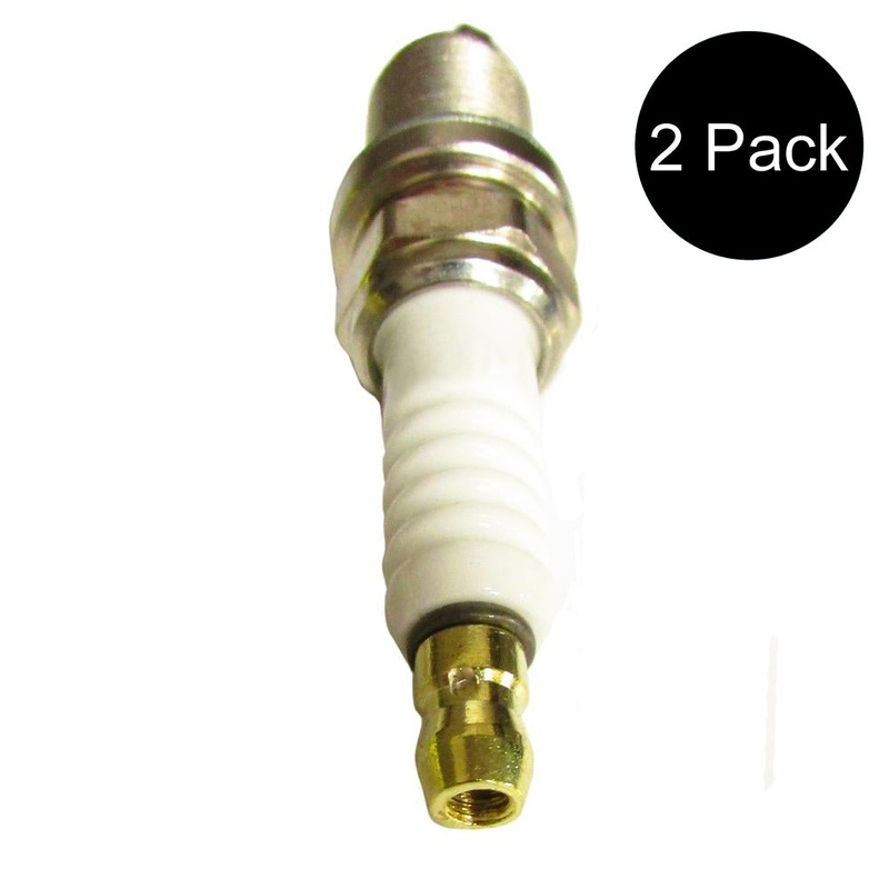 2 Spark Plugs Fits John Deere 190C D100 D105 D110 D120 D125 D130 Mower R