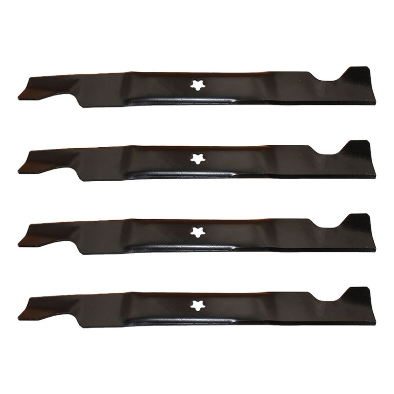 4 Pack Mower Blade Set 46" Fits Craftsman AYP Bagger 405380 532 40 53-80 (12242)