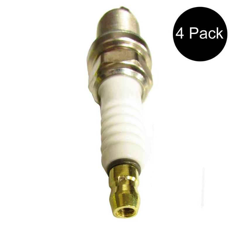 Four (4) Spark Plugs RC12YC Copper Plus Fit Small Engines