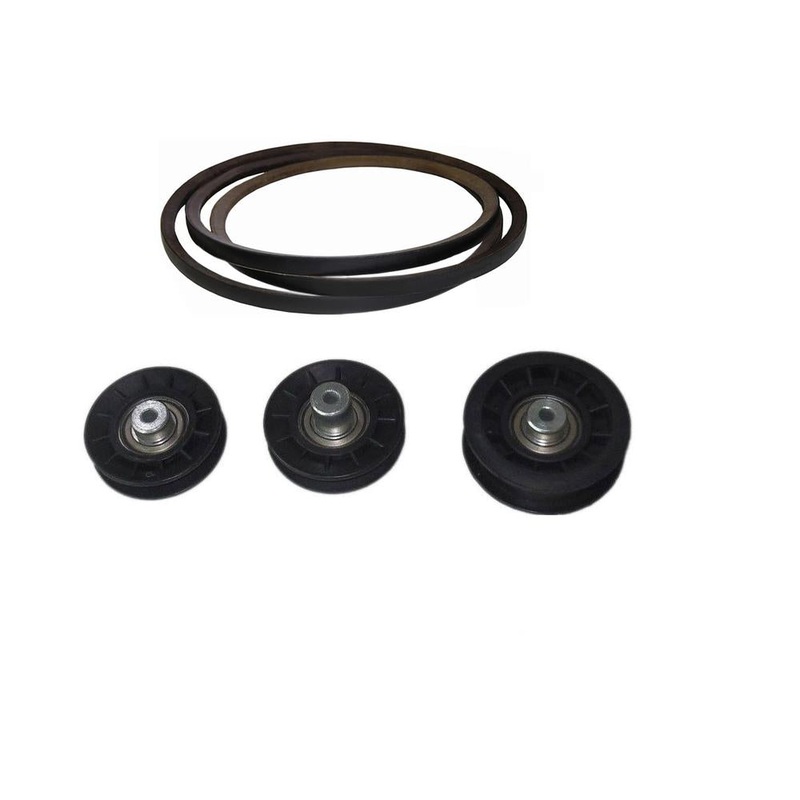 Idler Pulley Kit W/ Hydro Transmission Drive Belt Fits John Deere LT155 LT166