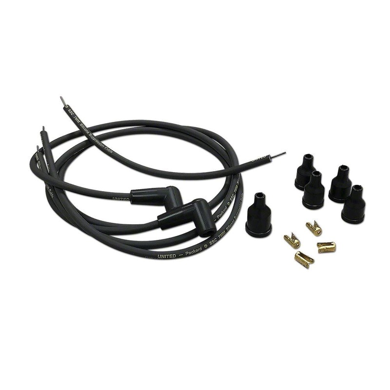 Spark Plug Wire Set Fits John Deere B, BI, BN, BNH, BO, BR, BW, BW40, BWH, BWH4