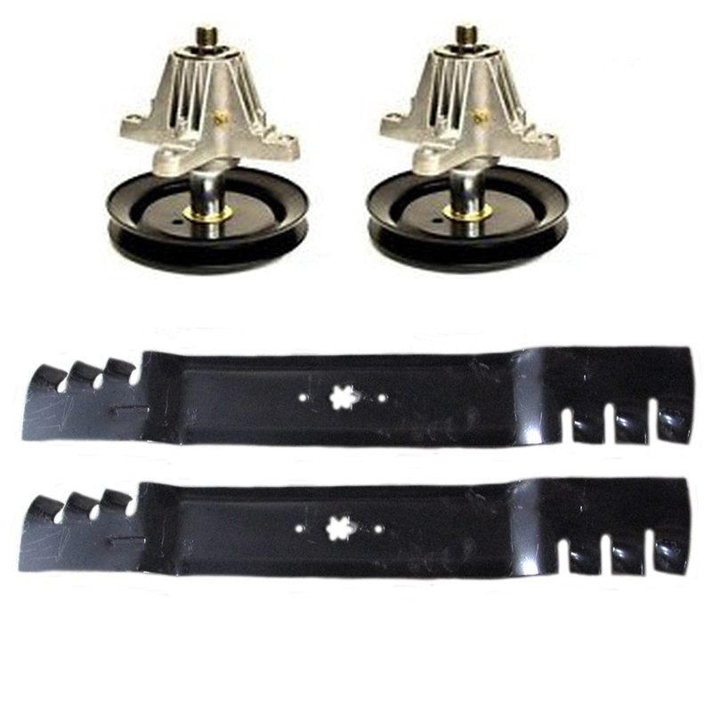 Spindle Kit with Mulch Blades for 42" Deck 918-04822A 618-04822 918-04950