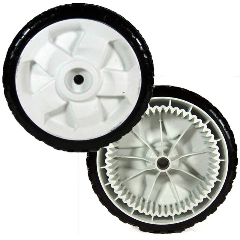 Two (2) 119-0311 Replacement FWD 8 Inch Drive Wheels Fits Toro 22" Recycler Mowe