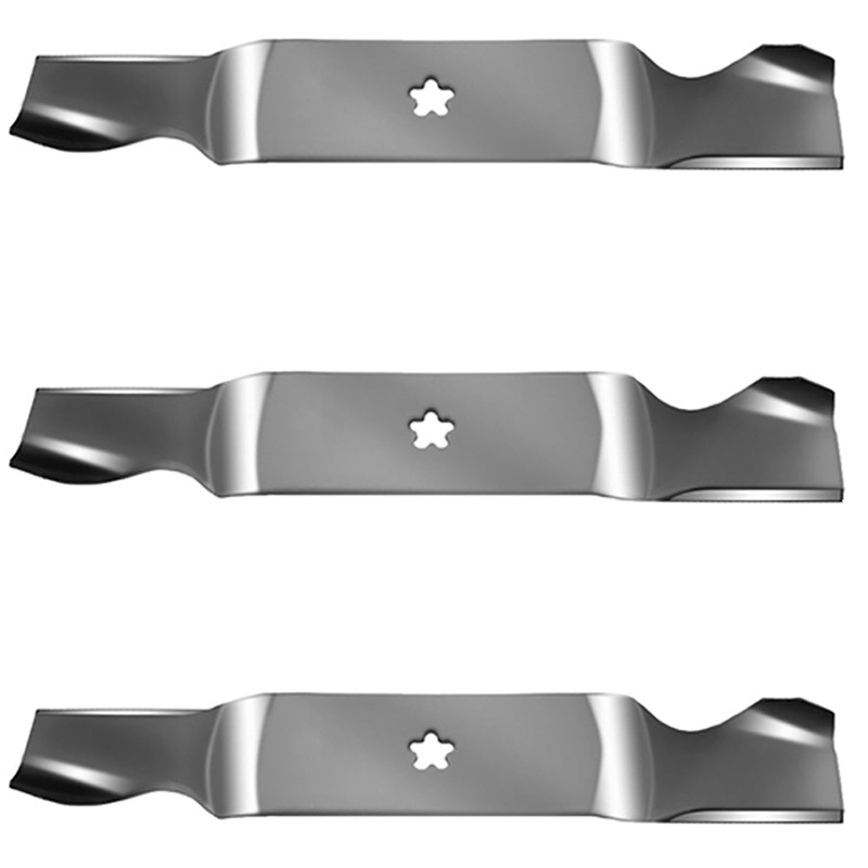 (3) Blades Fits Husqvarna Fits Craftsman Fits Poulan Pro Fits AYP 187254 187256