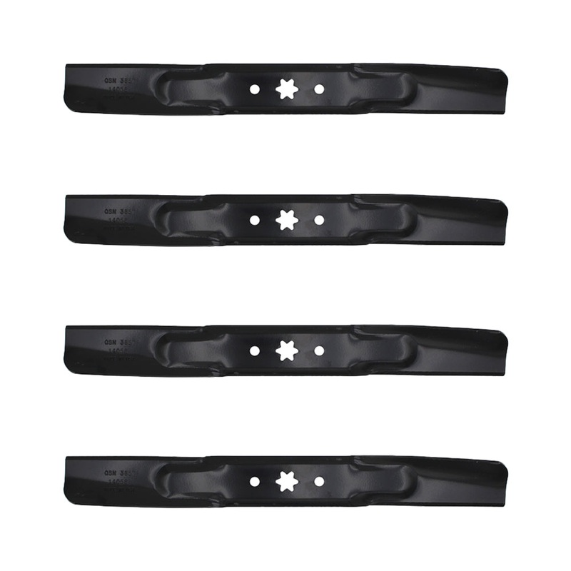 (4) Mulching Blades Fits Cub Cadet RZT 42 L42 S42 LTX1040 LTX1042 XT1-LT42