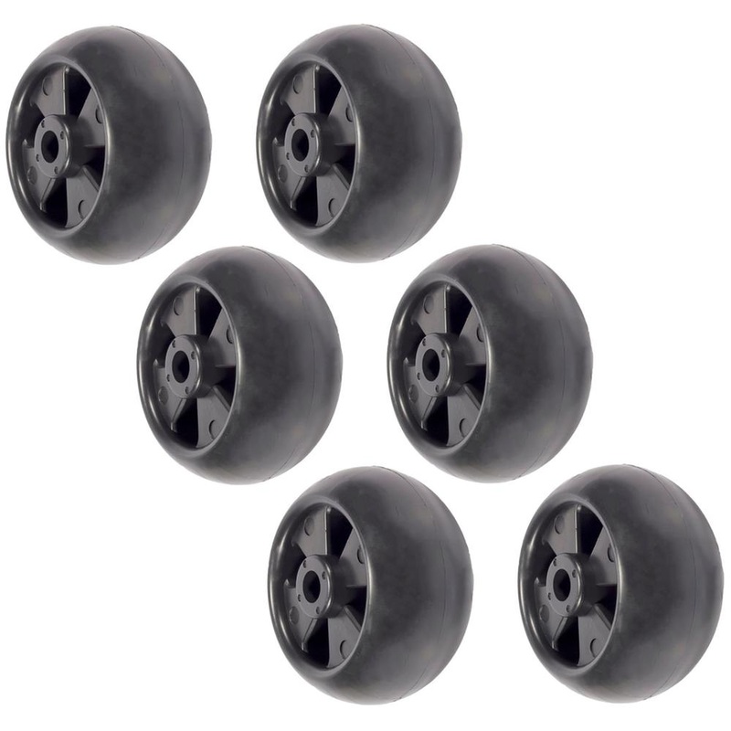 6 Deck Wheels Fits John Deere AM-116299 M111489 AM133602 M11149