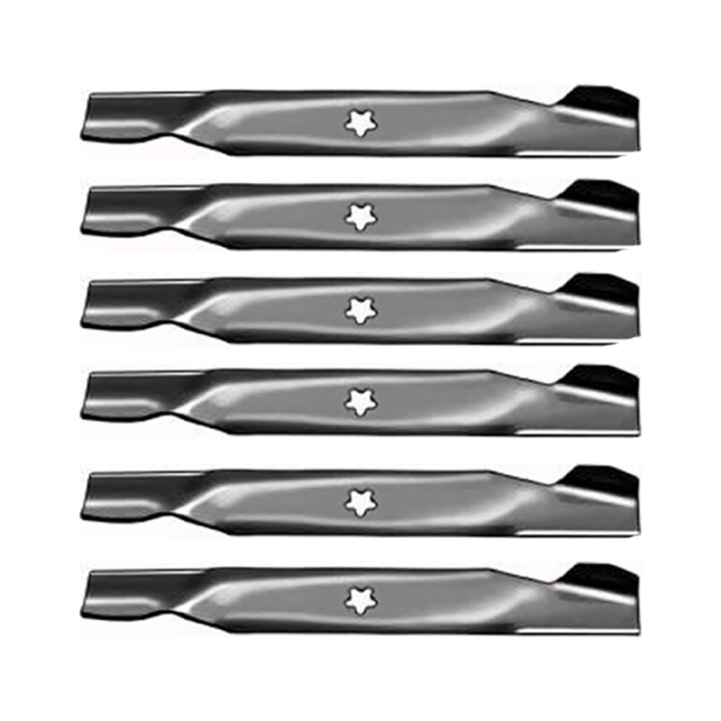 6 Lawn Mower Blades 50" Deck Fits Husqvarna Fits Craftsman 137380 5321