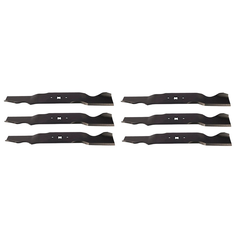6 Mower Blades Fits Cub Cadet Fits MTD 54" 742-0677A B 942-0677A B 7420677