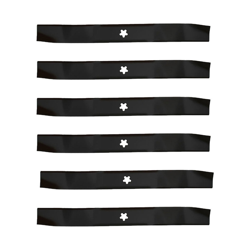 6 Pack Mower Blades Fits Craftsman Fits Poulan Fits Husqvarna 42" 777134149