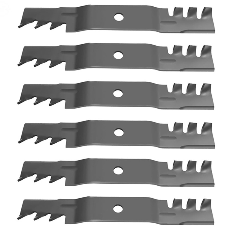 6 Pcs Fits Gator Style Mulching Blades Fits JD 48" M127673 M127500 M145476