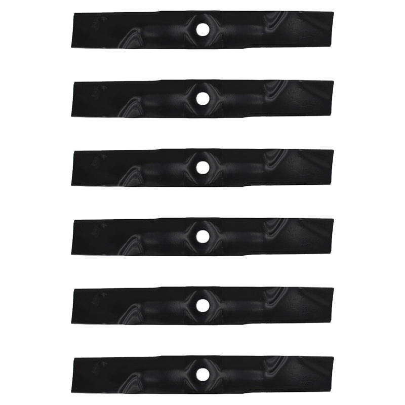 6 REPLACEMENT XHT BLADES Fits John Deere M145476 M127500- Z425 Z435 Z445 48" CUT