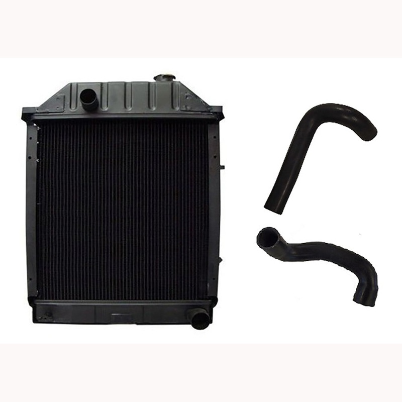 C5NN8005N Radiator w Upper & Lower Hose Fits Ford NH 340 340A 340B 445 535 545