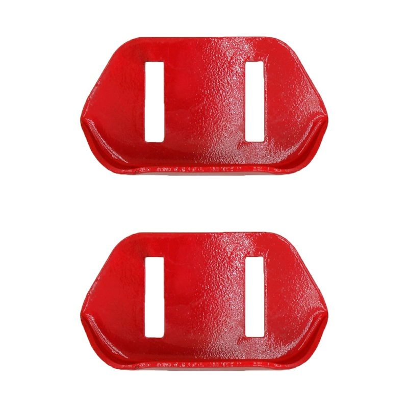 Set of Two (2) Red Skid Shoes Fits Toro Snowblowers Snowthrowers