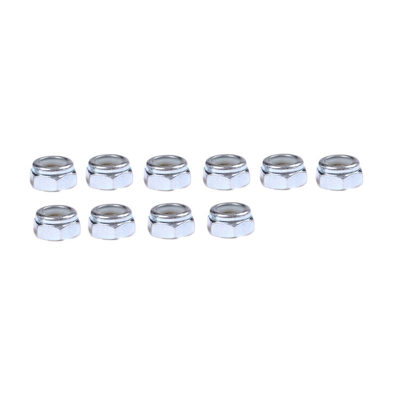 Ten Replacement Lock Nuts 14M7166 Fits John Deere Mower Tractor Combine Models