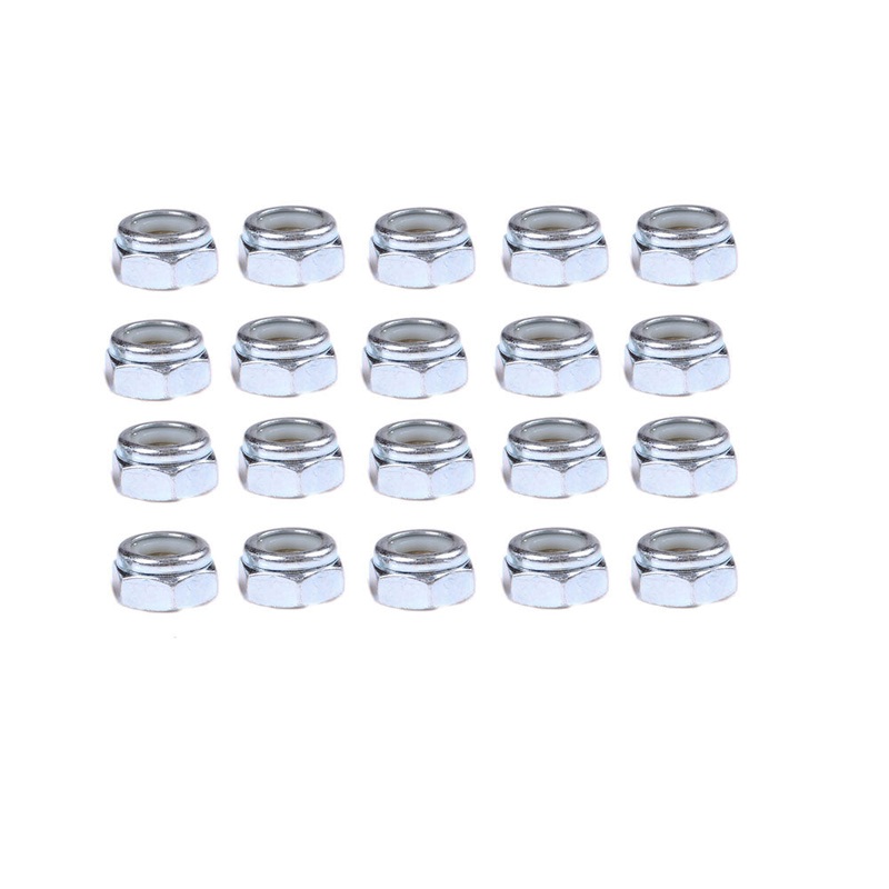 Twenty Replacement Lock Nuts 14M7166 Fits John Deere Mower Tractor Combine
