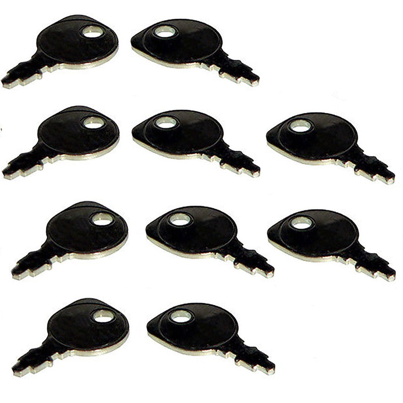 10 Ignition Switch Keys Replaces Indak 691959 Fits Toro Zero Turn Riding Lawn Mo
