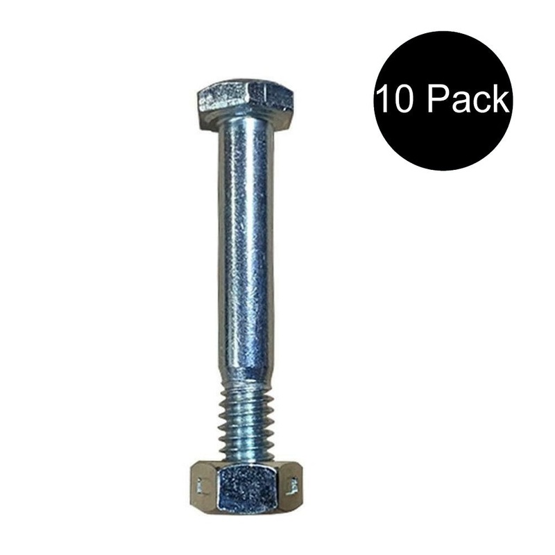 10 Pack Shear Pins Fits Ariens 510016 51001600 1/4" x 1-3/4" Shear Pin