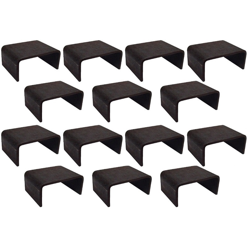 (14) Utility Heavy Duty Stake Steel Truck Trailer Pockets 6ga Weld-On 1000103
