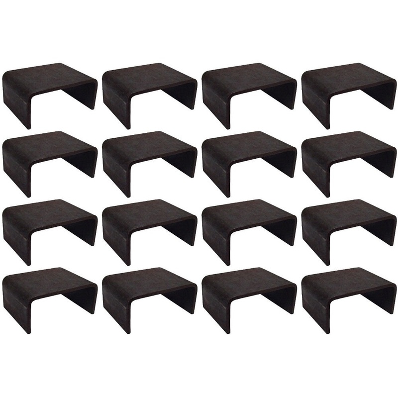 (16) Utility Heavy Duty Stake Steel Truck Trailer Pockets 6ga Weld-On 1000103