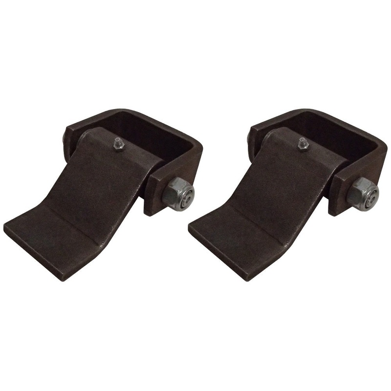2 Door Hinges for Dump Trailer Truck Trailer Strap Style Greaseable Cargo HD