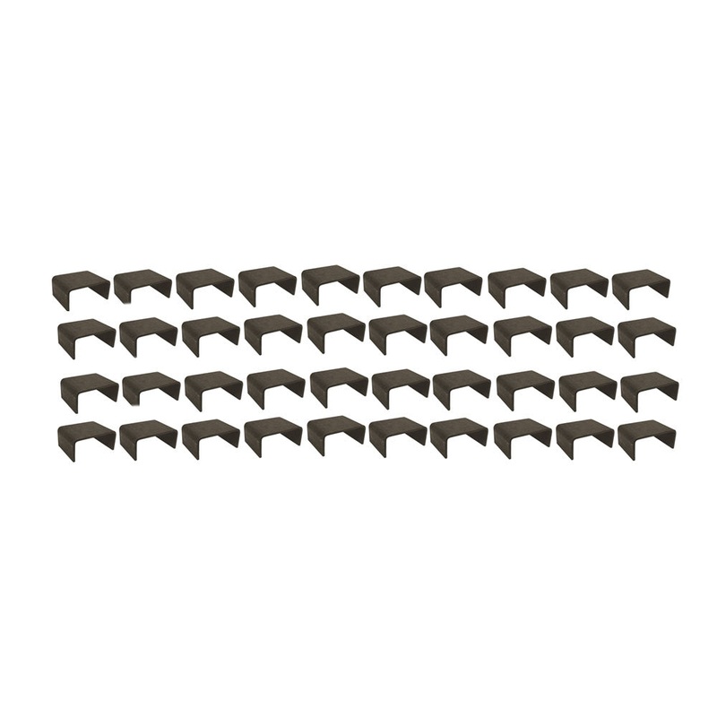 (40) Utility Heavy Duty Stake Steel Truck Trailer Pockets 6ga Weld-On 1000103