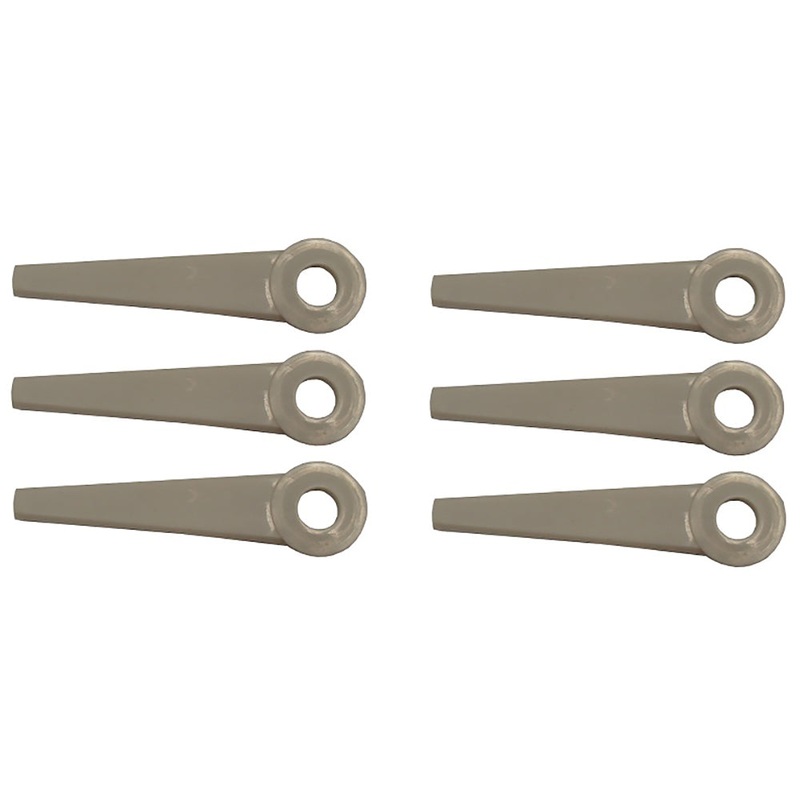 6 Pack Nylon Trimmer Blades Fits Stihl PolyCut 20-3 Head Trimmers 41110071001