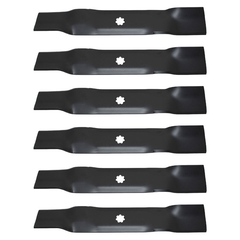 (6 pk) 11595 High Lift Blades Fits John Deere GX21784, GY20852