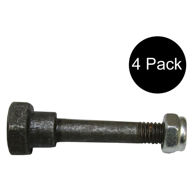 90114-SA0-000 (4) Shear Pin w/ Nut Fits Honda Snow Blower/Thrower 90102-732-010