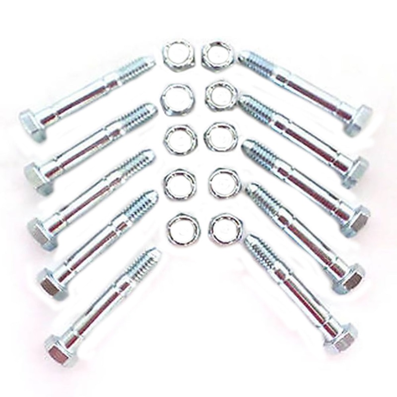 Lot of 10 Snow Blower 710-0890 910-0890A 712-0158 Shear Pin & Bolt fits MTD
