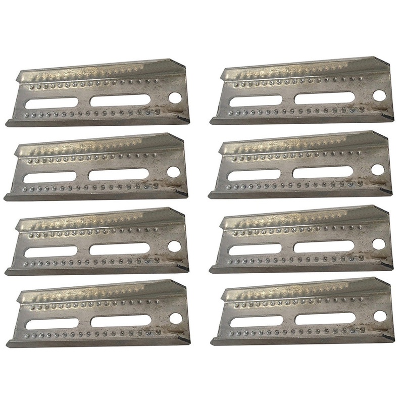 Set of 8 Double-Slotted Bolster Brackets For Vans Trailers Boats Flatbeds