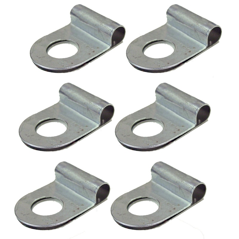 Six Rear Lamp Light Clips Fits Ford 2N 8N 9N NAA Jubilee 9N17668
