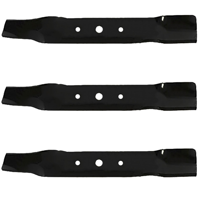 Three New High Lift Blades Fits John Deere 48" L120 L130 Series 50-2141 GY20568