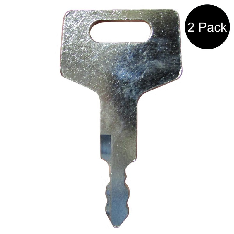 1 Pair 2 Keys for Takeuchi Hitachi Gehl Heavy Equipment Excavator 17001-00019
