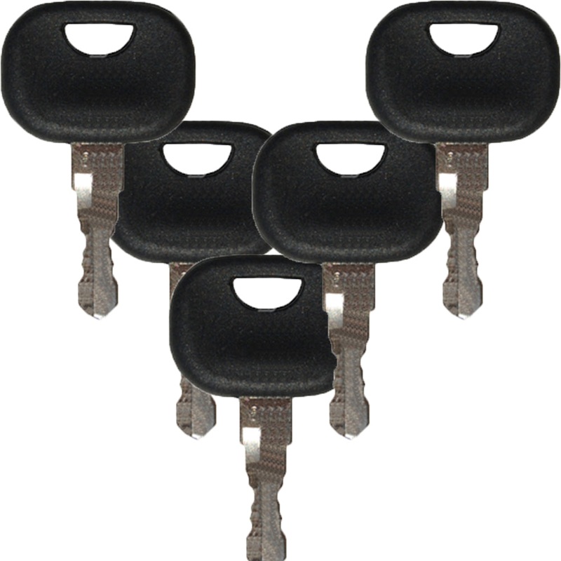 10221073 606 Five Keys Fits John Deere Fits JD Liebherr Loader Dozer Crawler 5