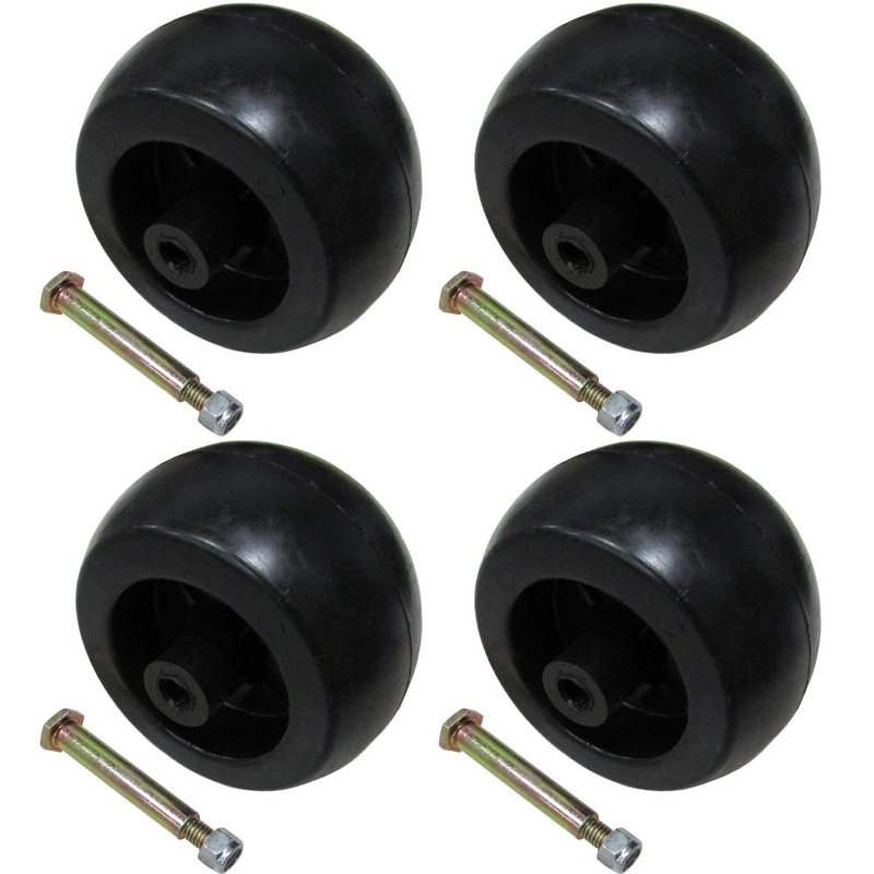 4 Deck Wheel Fits Craftsman GT6000 Fits Cub Cadet LT1042 Fits Husqvarna