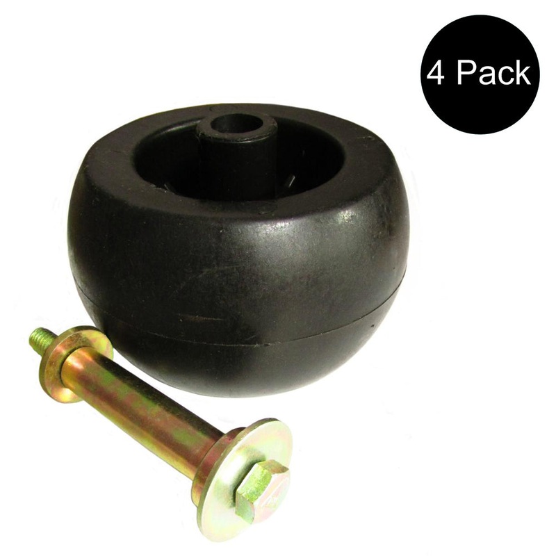 4PK Deck Wheel Kits Fits Exmark Viking Lazer Z Fits Toro GroundMaster Zero Turn