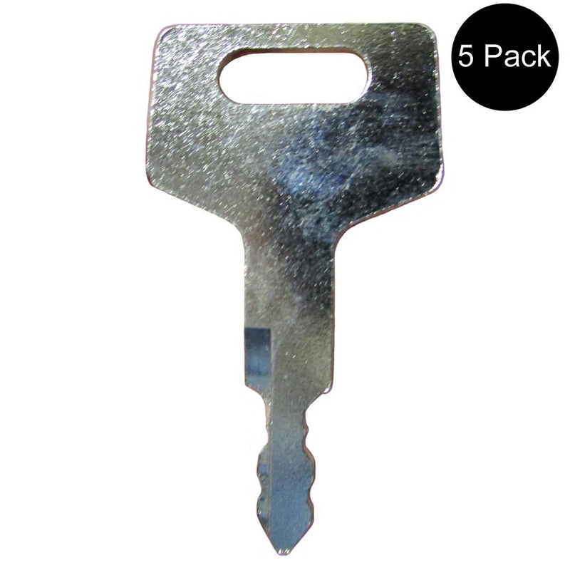 5 Excavator & Heavy Equipment Keys for Takeuchi for Gehl Fits Case for NH #H806