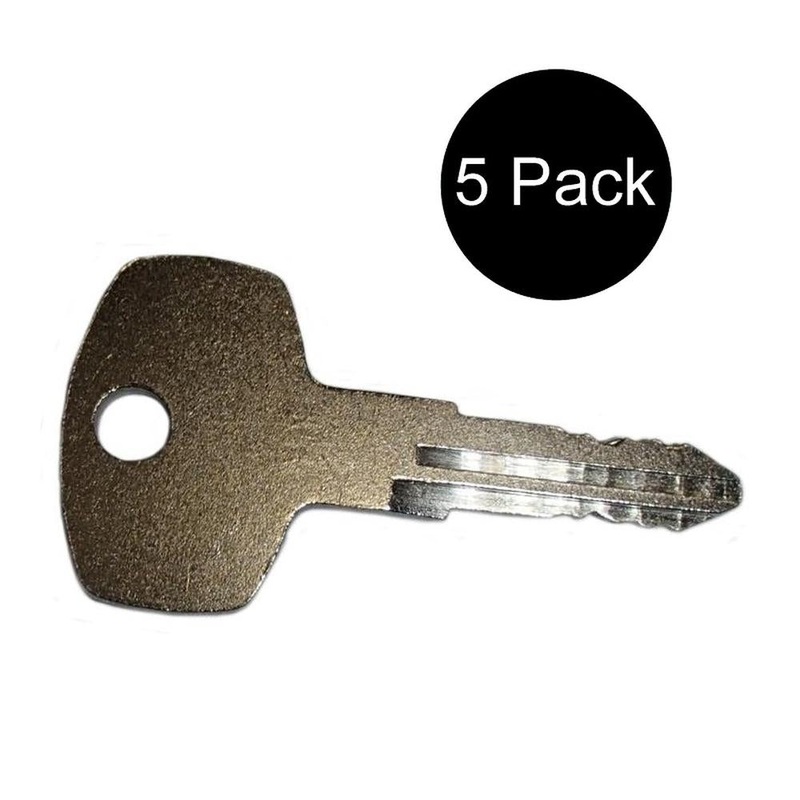 (5) Keys Fit Older Fits Nissan Forklifts Lift Trucks X7 G4